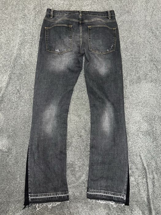custom flared jeans | gallery dept