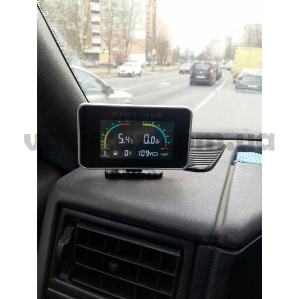 Цифровой датчик температуры двигателя + датчик давления масла + бензин