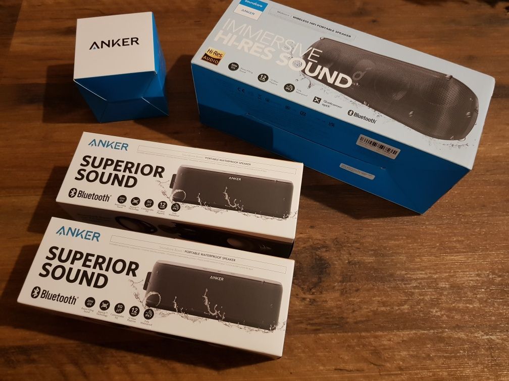 НОВАЯ! Блютуз колонка Anker Soundcore Boost 20W, влагозащита IPX7