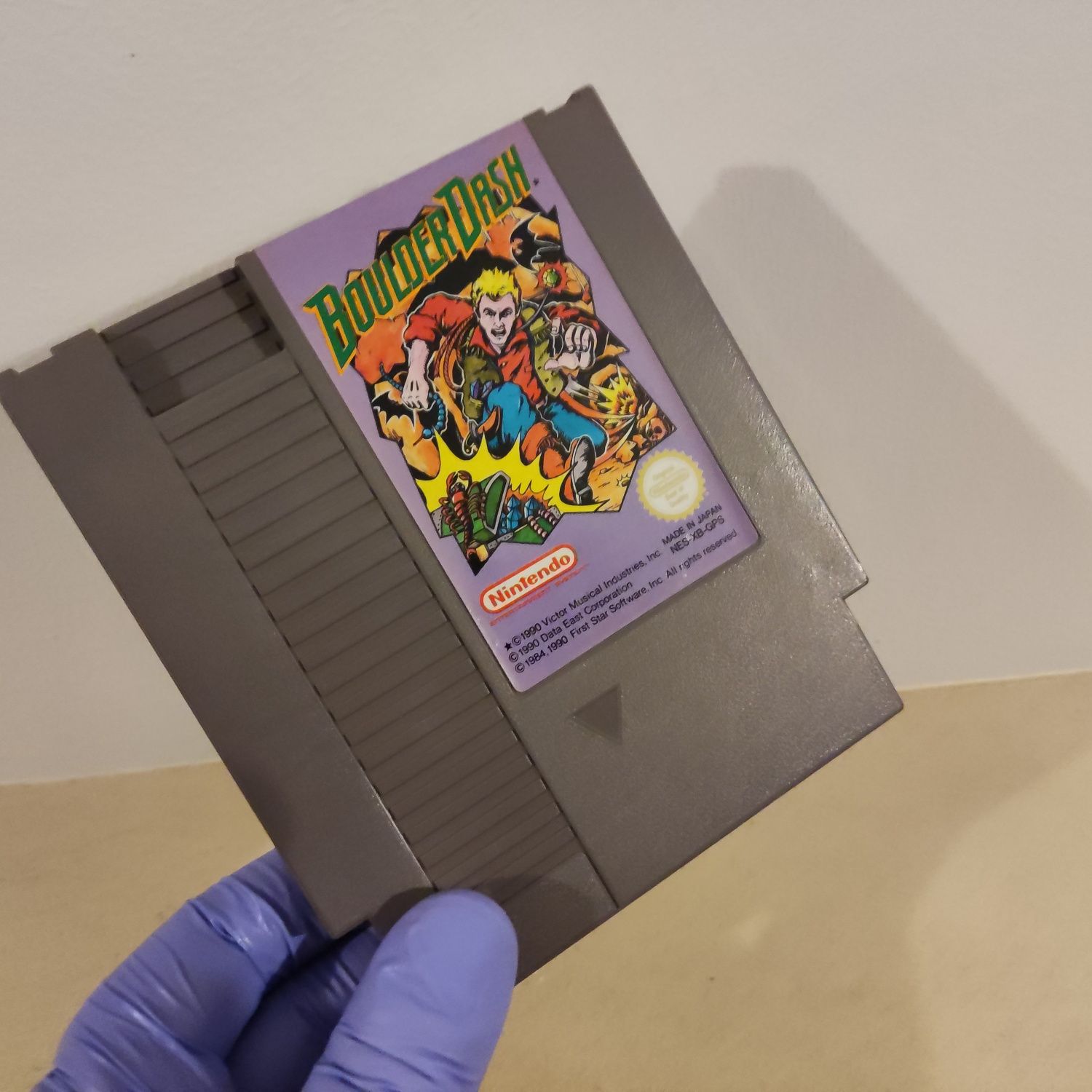 Boulder Dash - Nintendo NES Cartridge (cartucho)
