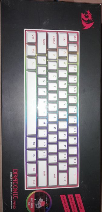Teclado White gamer