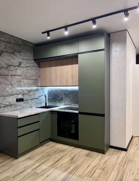 Акция! Новинка кухня без ручек.