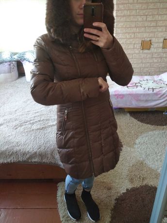 Зимовий пуховик зимова куртка 42 р S