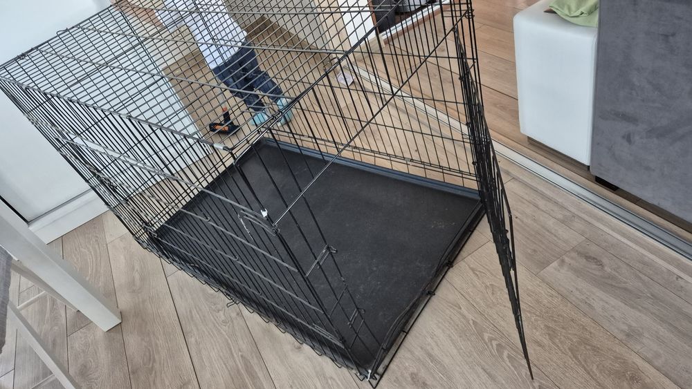 Klatka metalowa dla psa