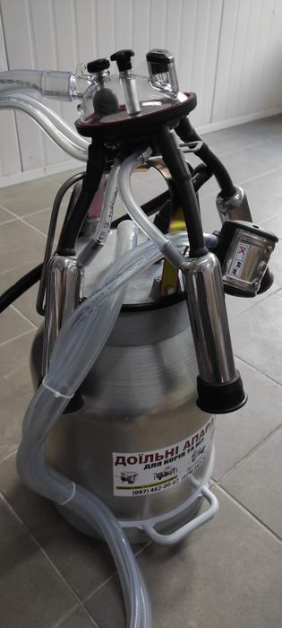 Доїльний апарат сухого типу