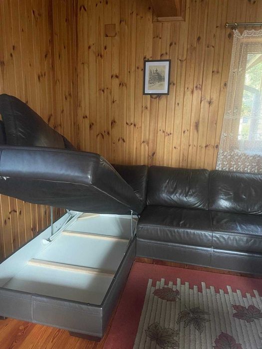 Narożnik skórzany firmy Etap Sofa 1,9 m na 2,4 m