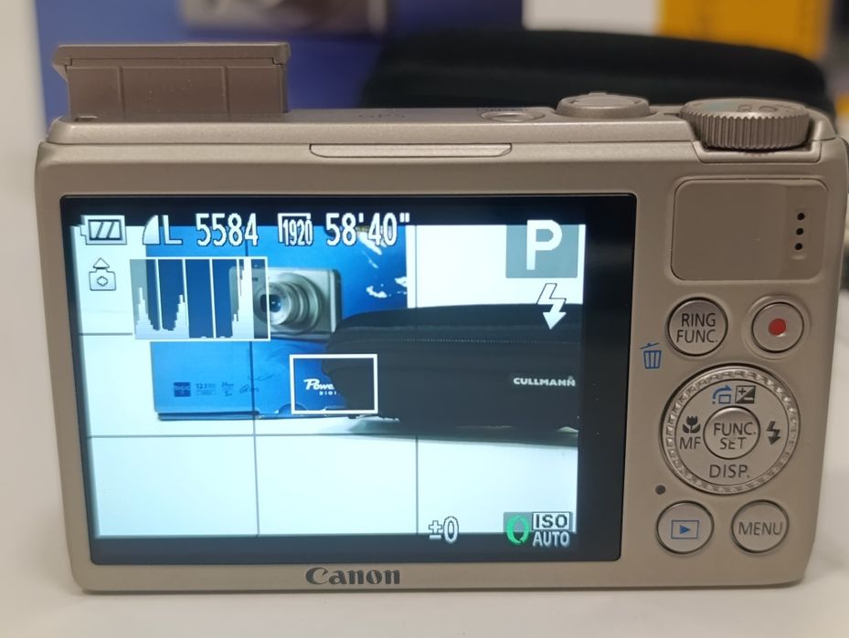 Aparat cyfrowy CANON S100 jasny f/2.0 RAW GPS manual fullHD jak NOWY