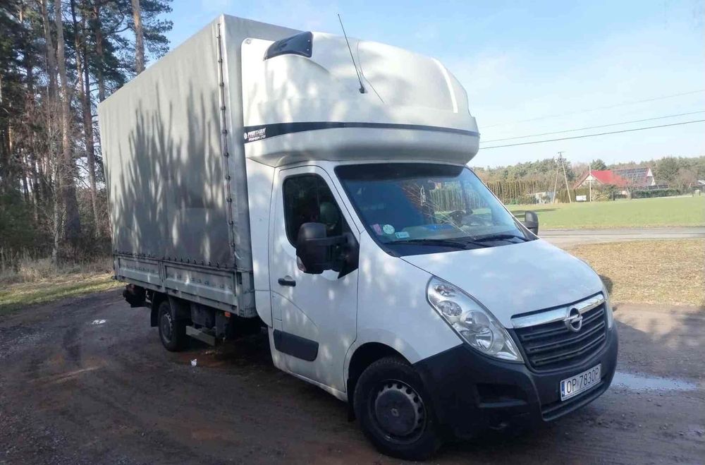 Opel Movano  Opel Movano 2.3 Diesel BiTurbo 180 KM 2017r. Dostawczy Plandeka