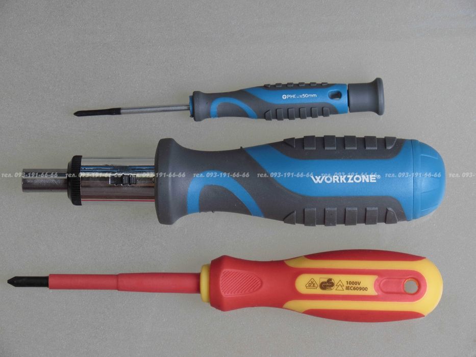 Набор подставка отверток бит Германия Workzone