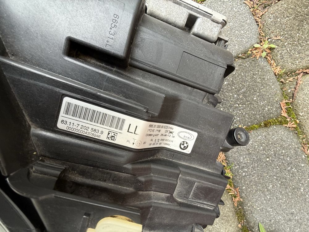 Lapy Xenon BMW E90 polift