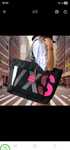 Hit duża torba sport damska nylon shopper siłownia shopping big