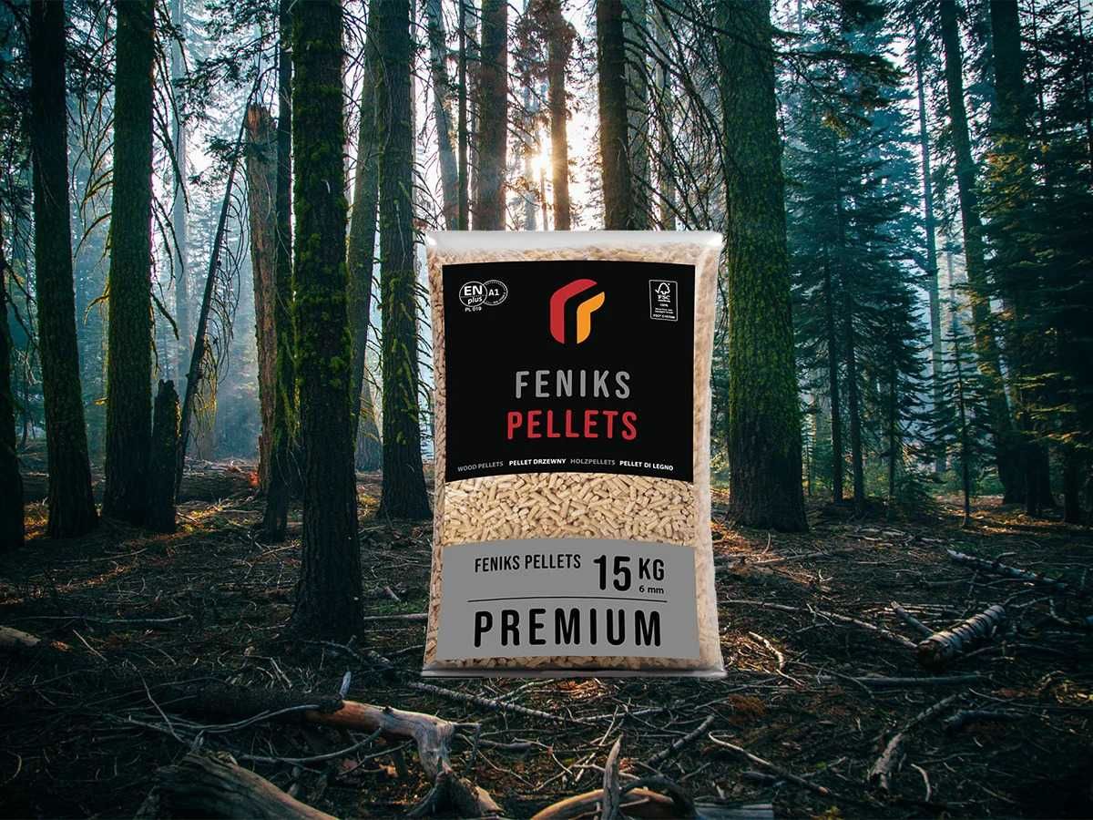 Pellet FENIKS GOLD 6mm ENplus A1 Lava Olimp Dankros Olczyk