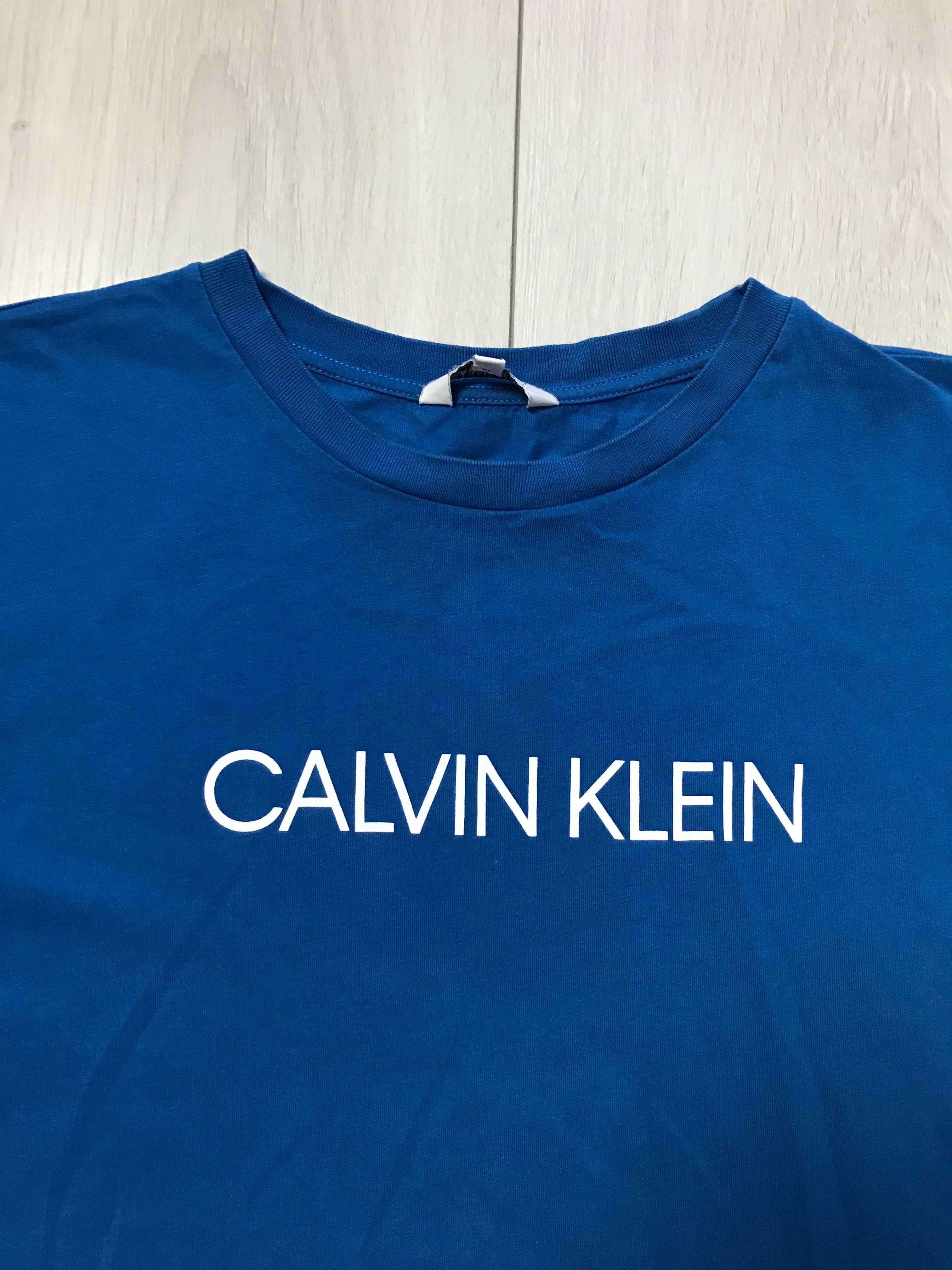 CALVIN KLEIN r.14-16 lat oryginalna koszulka młodzieżowa stan BDB