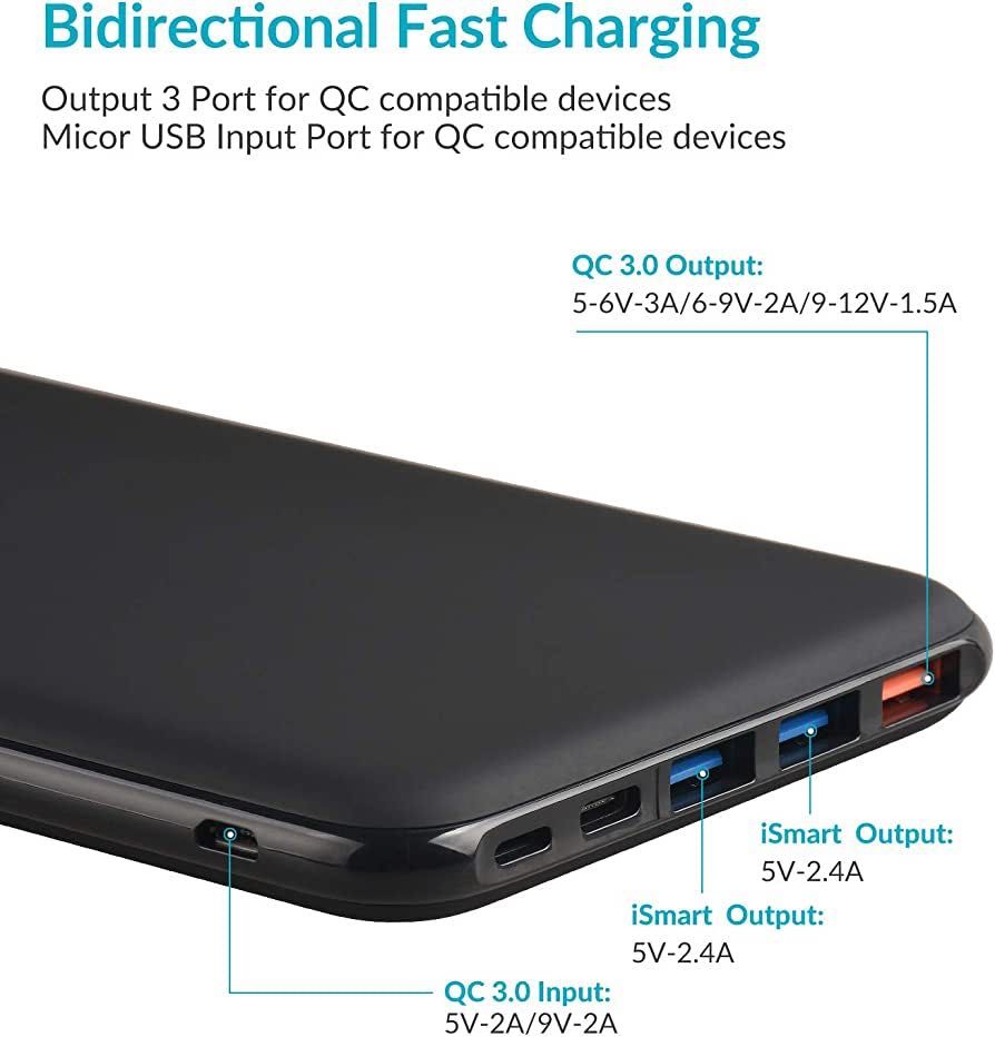 Powerbank. Charmast. Power bank 26800mAh