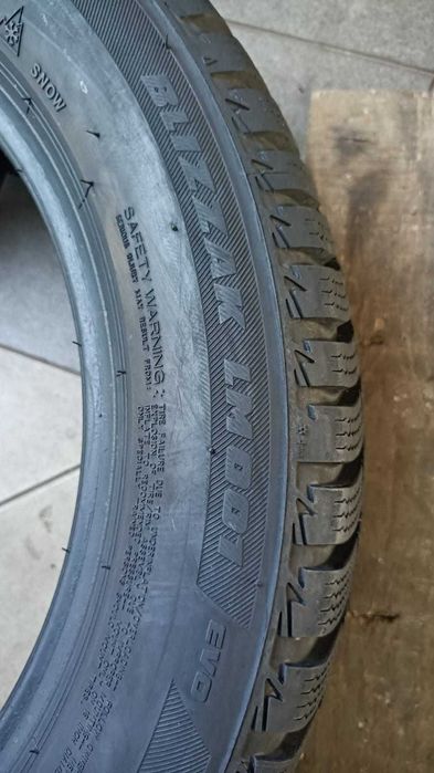 4x 205/55R16 BRIDGESTONE BLIZZAK LM001 EVO bieżnik 7,32 mm zima 2018
