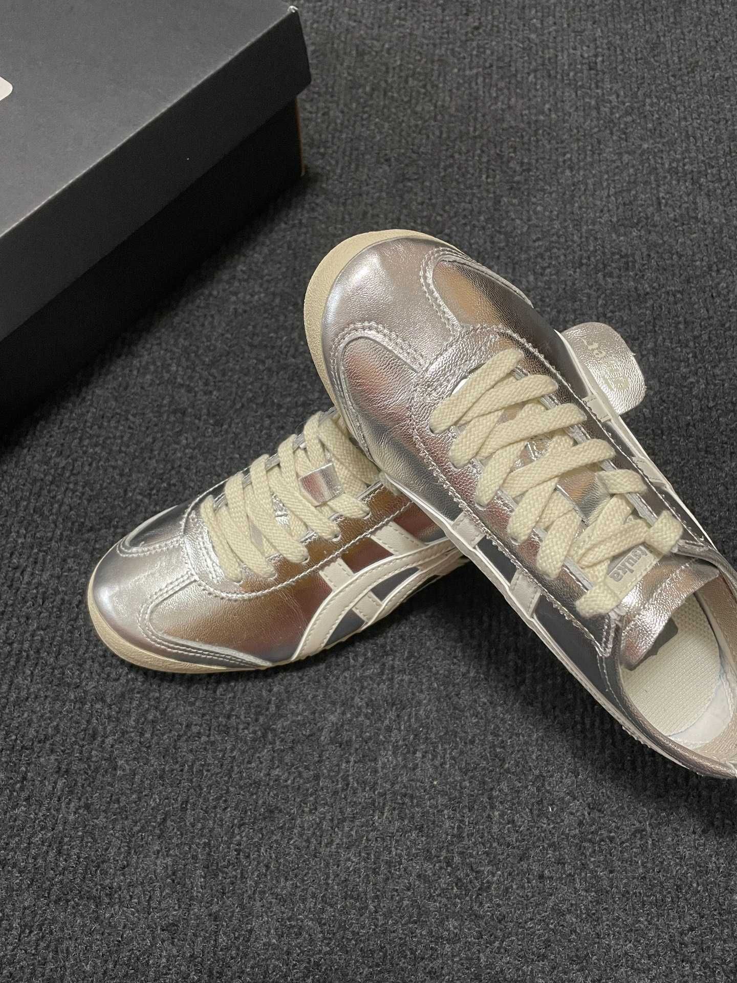 Nowe*Onitsuka_Tiger_Mexico66_Silver_Off_White*UnisexTrampk.37