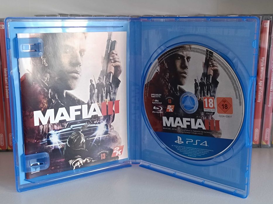PS4 Jogos Mafia III e Saints Row IV Re-Elected
