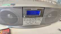 Магнитола Sharp Portable CD Stereo System Mod qt uh5h плеер дека бокс