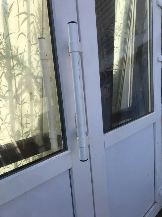 ДВЕРЬ двойная входная группа REHAU размер 2250 выс 1790 ширина