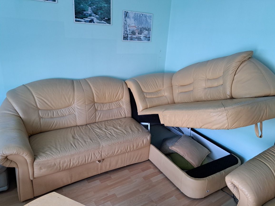 Oddam zamienię komplet wypoczynkowy narożnik ławę fotele