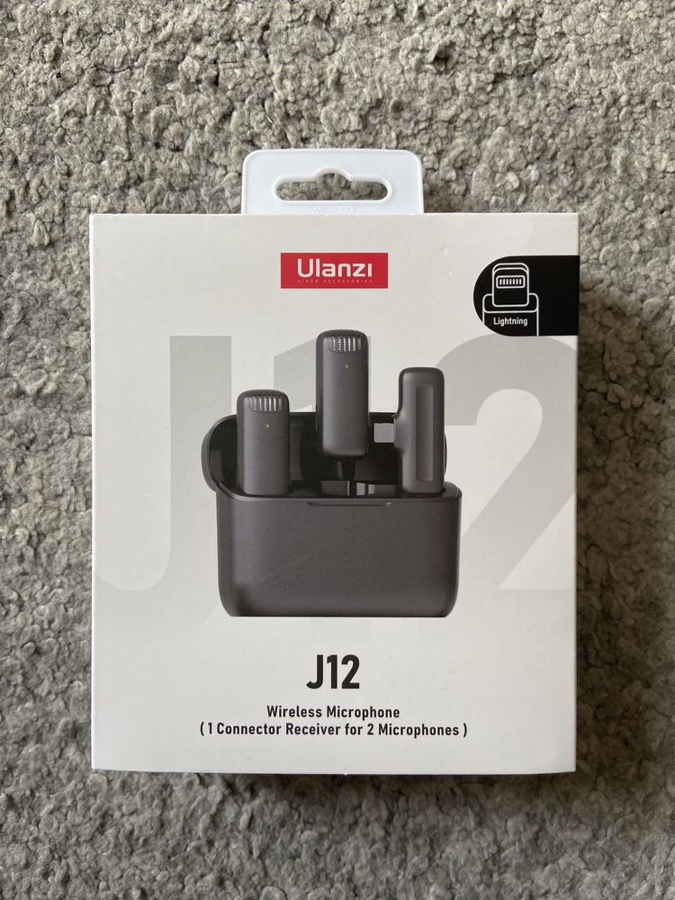 Mikrofon bezprzewodowy iPhone Ulanzi J12