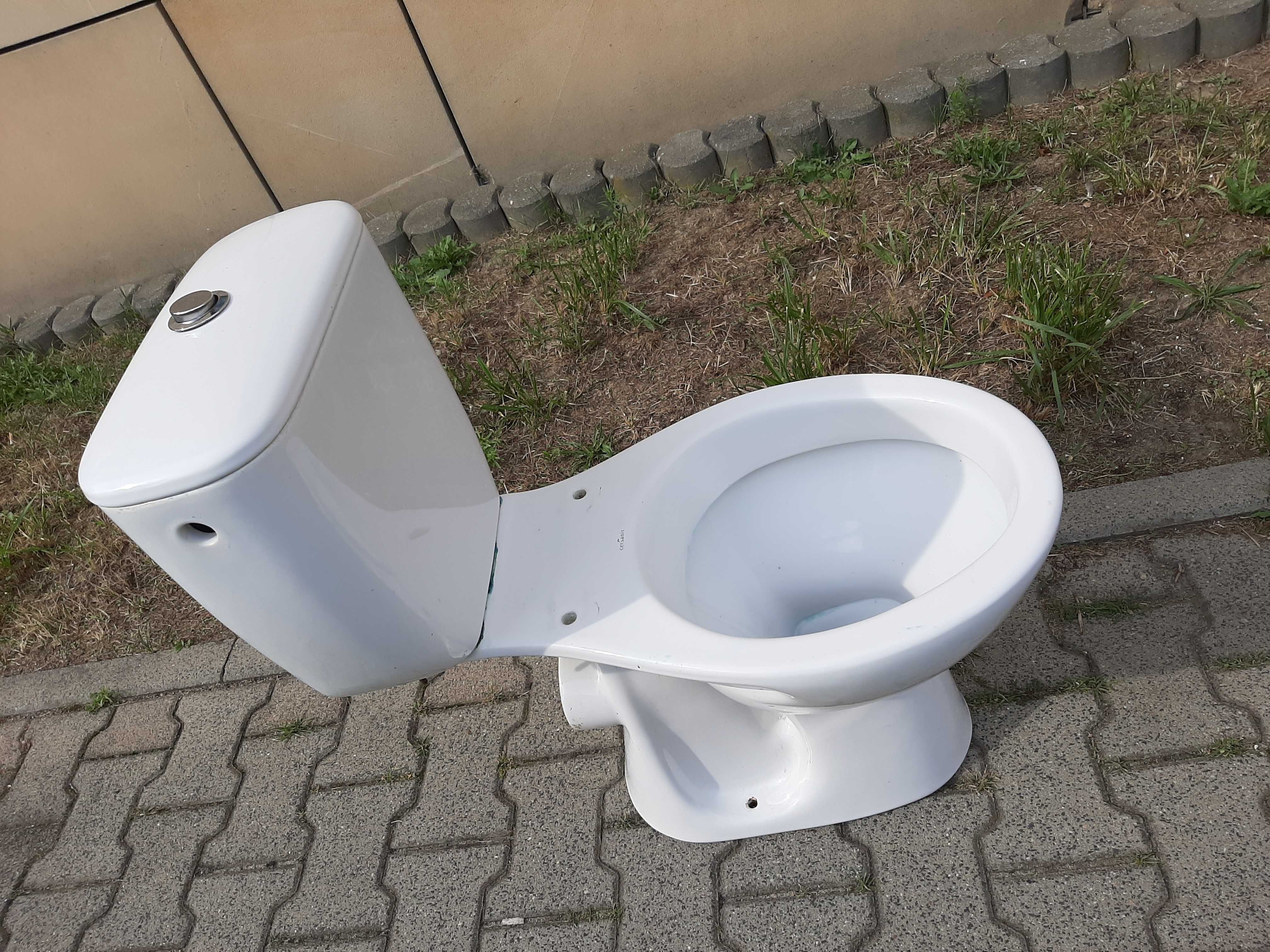 Kompakt Zestaw WC Toalaeta Cersanit proste wyjście poziome