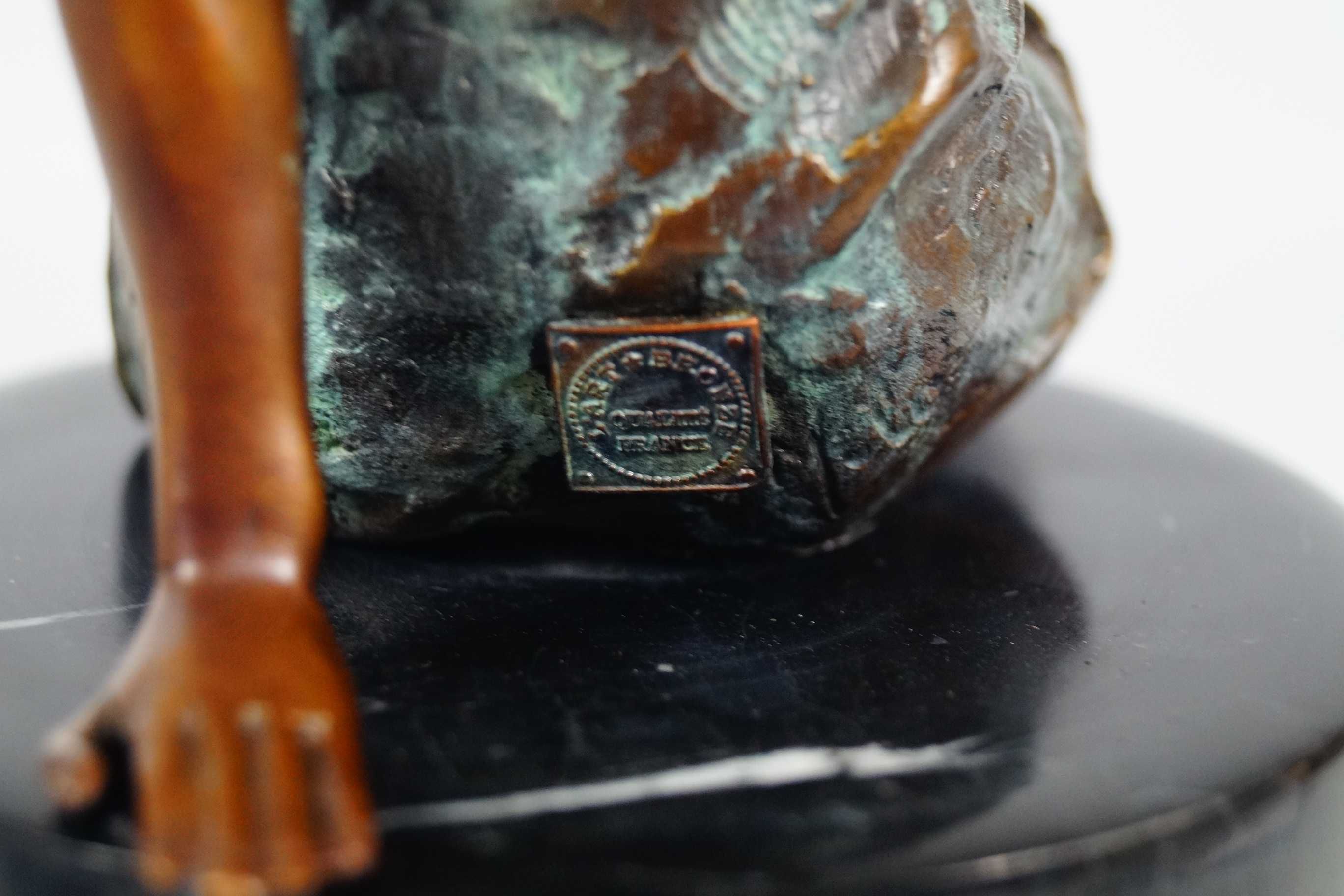 ZMYSŁOWA KOBIETA figura z brązu rzeźba AKT Kobiecy