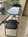 Conjunto Mesa 2 Cadeiras Dobravéis