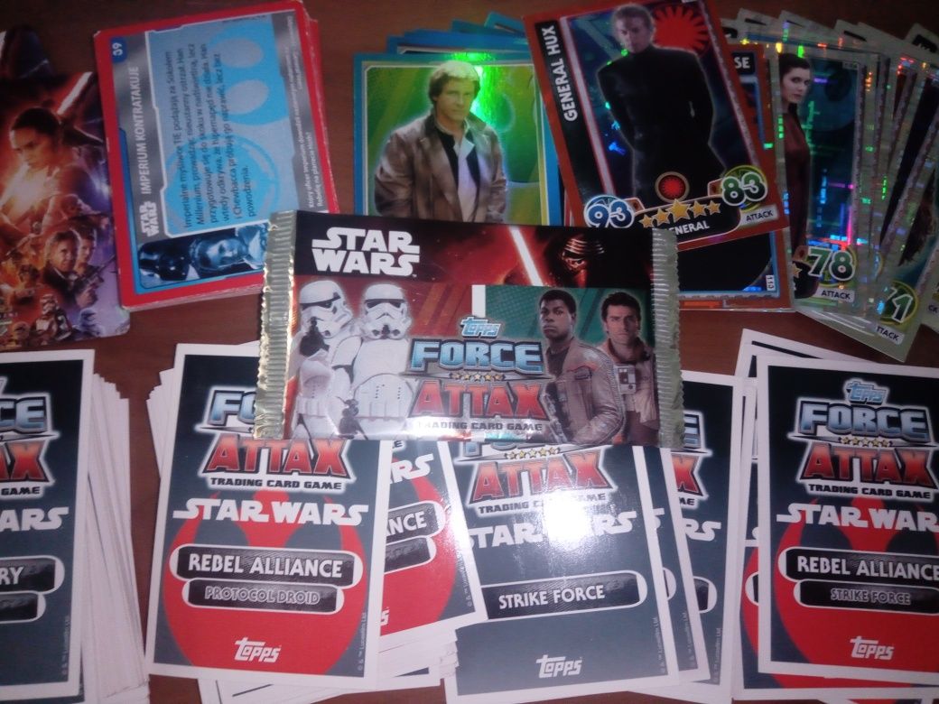 Karty+ saszetka Topps Star Wars Force Attax