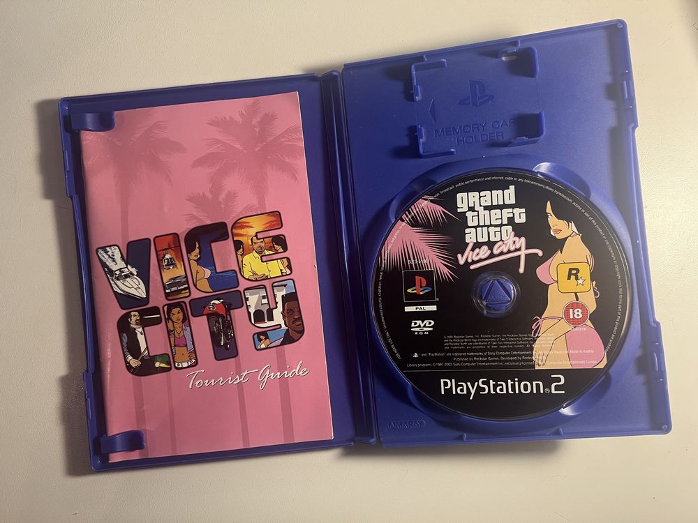 Ліцензійний диск Grand Theft Auto: Vice City, gta vice city