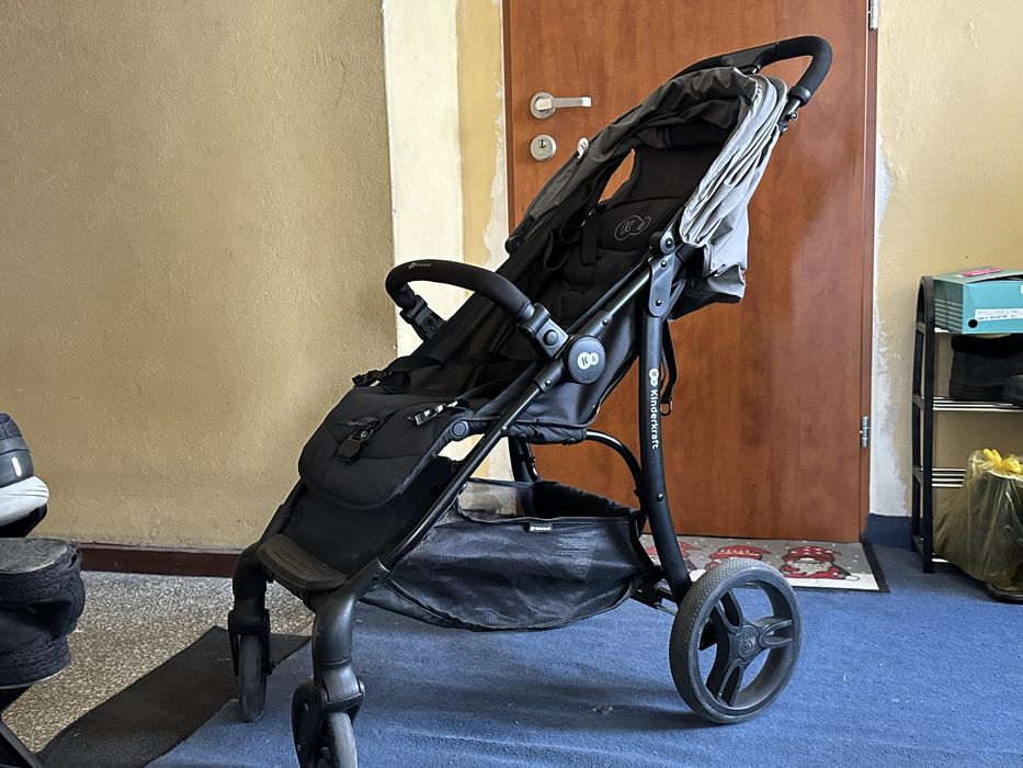 Wózek spacerówka Kinderkraft Askoy Grey 24kg