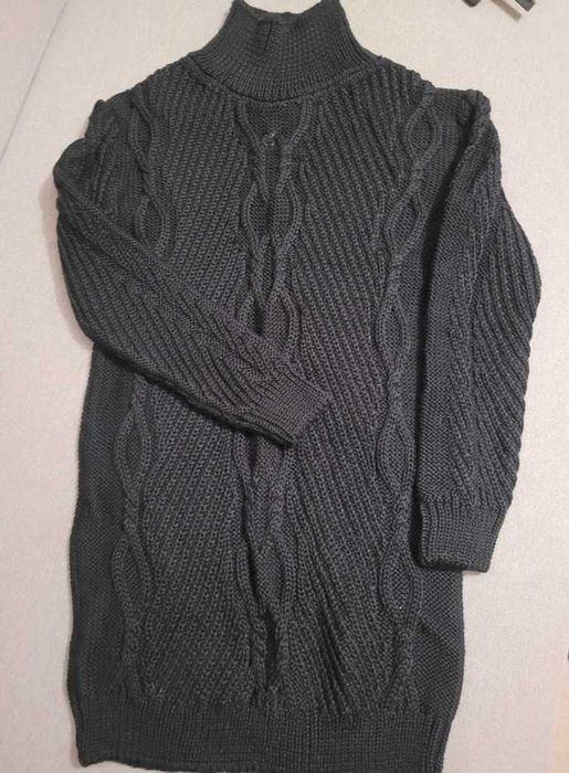 Сукня туника крупной вязки р 44
