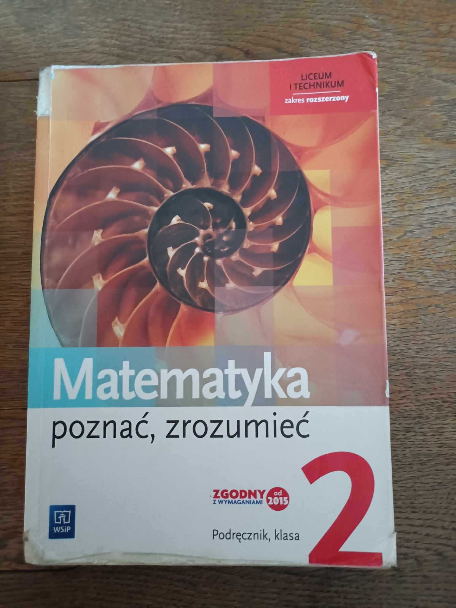 Podręcznik Matematyka poznać zrozumieć klasa 2 zakres rozszerzony