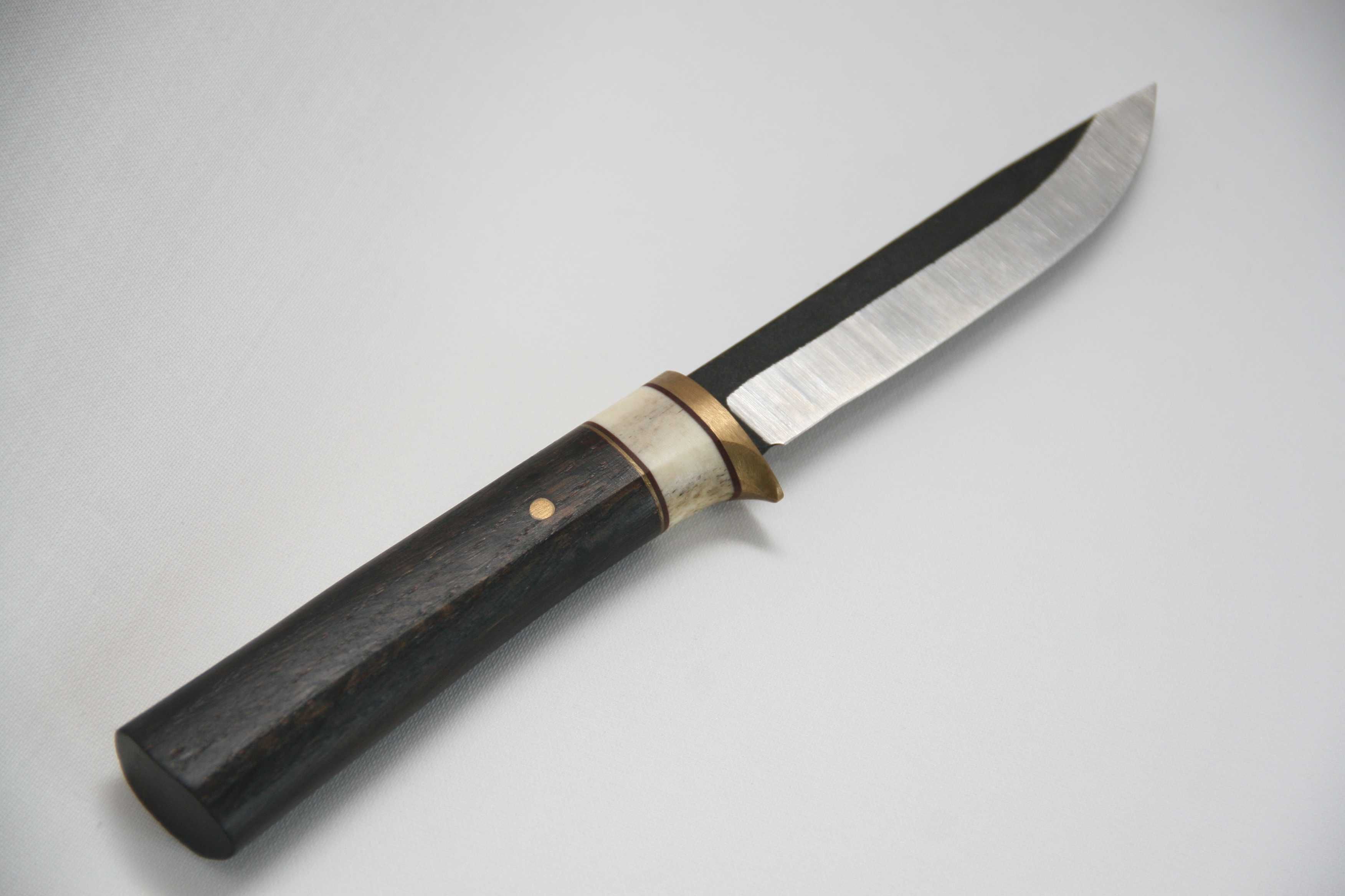 Nóż myśliwski bushcraft survival ręcznie robiony