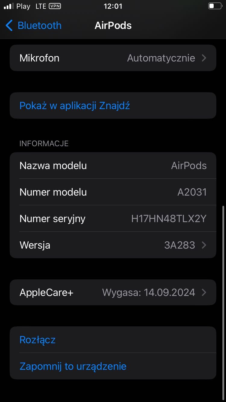 AIR PODS Pro SŁuchawki bezprzewodowe GWARANCJA Rozruchowa