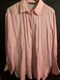 Camisa cor de rosa