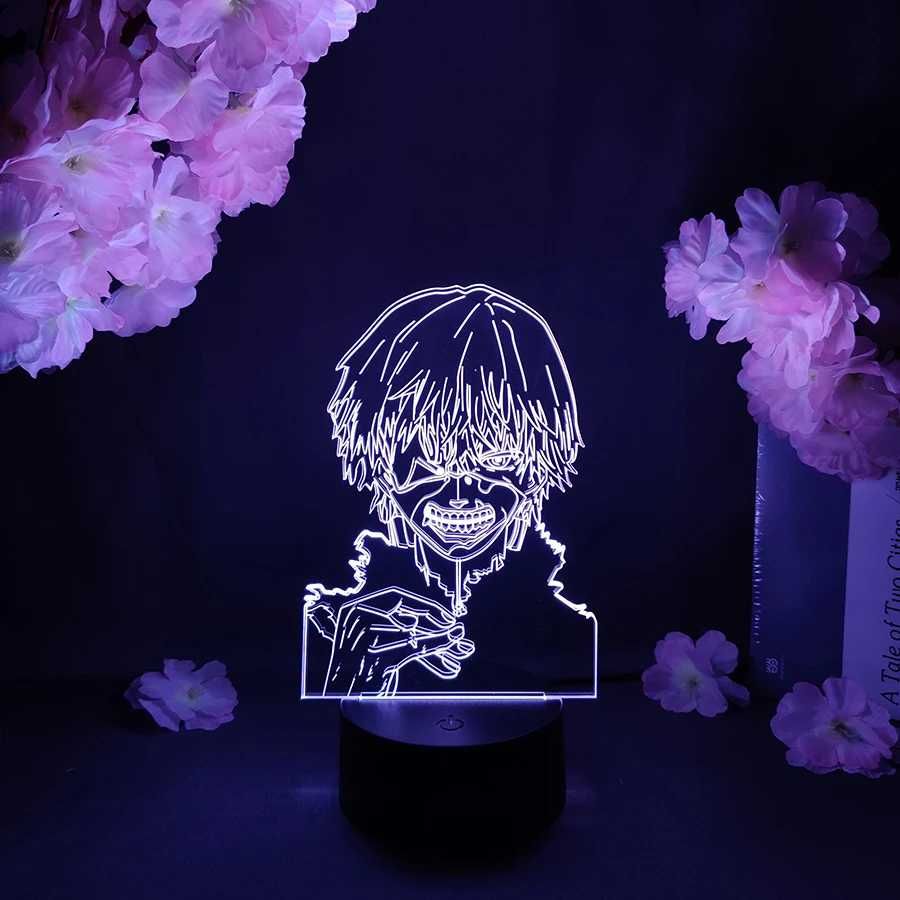 Tokyo Ghoul lampa led rgb