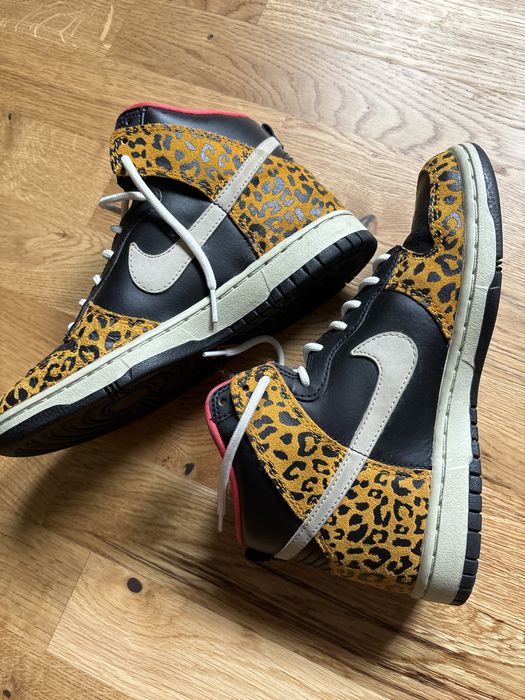 Nike dunk high skinny leopard r 35,5 używane