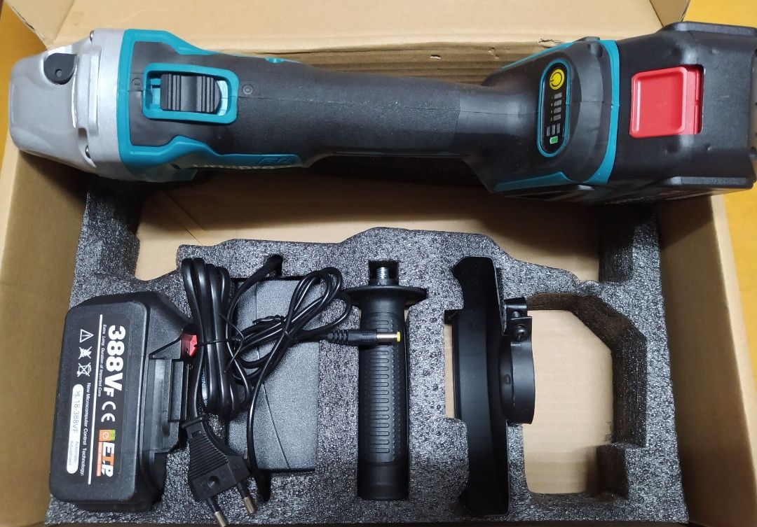 Rebarbadora com 2 bateria, compatível com Makita