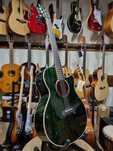 TANGLEWOOD TW-4 CE green gloss gitara elektroakustyczna lity top mahoń