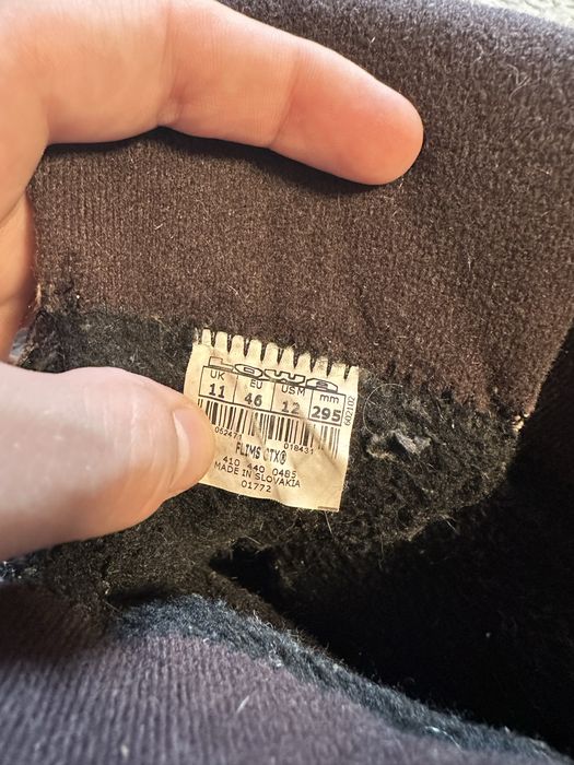 Ботинки, Берцы Lowa