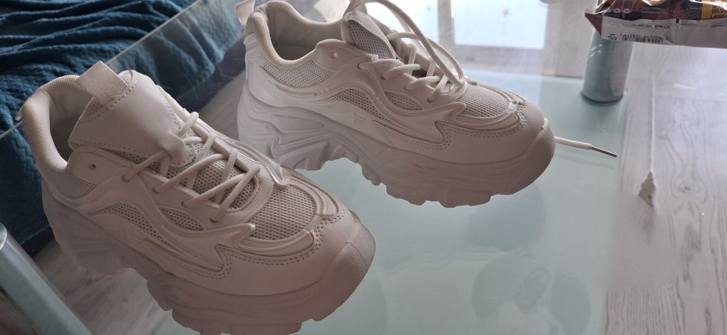 DeeZee Sneakersy WSS 215570 Białe buty