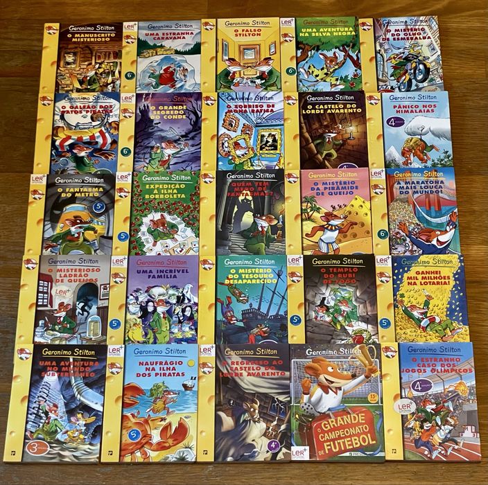 Geronimo Stilton - 49 Livros da coleção
