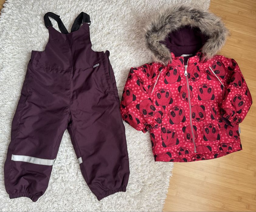 Роздільний зимовий комбінезон lessie by reima 86 р