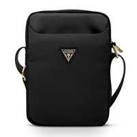 Guess Torba Gutb10Ntmlbk 10" Czarna Nylon Triangle Logo