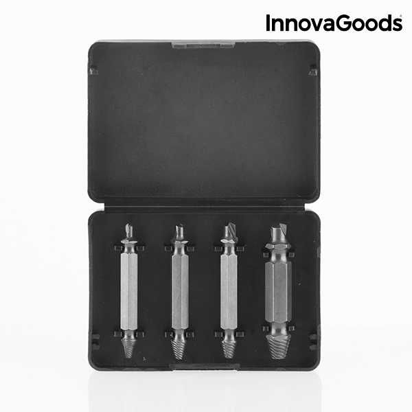 Brocas para extrair Parafusos Danificados (Pack de 4)