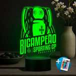 Candeeiro LED Sporting Campeão e Dobradinha 24-25