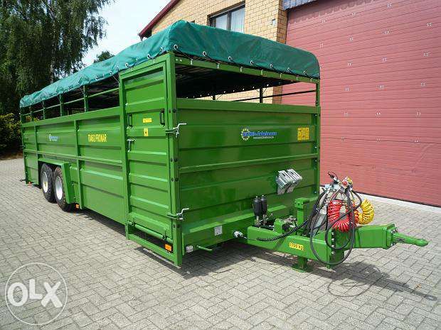 Przyczepa do przewozu zwierząt PRONAR T046/2 8,5 t