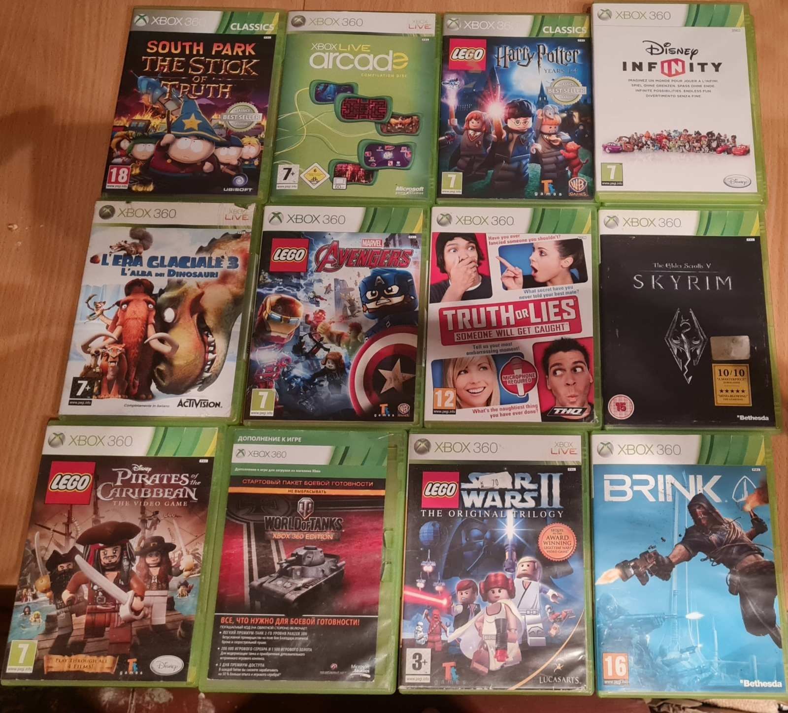 Колекція Дисків xbox 360 ікс бокс 360 з мануалами