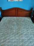 Cama de casal com estrado